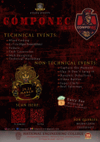 Componec 2023 National Level Technical Symposium Poster